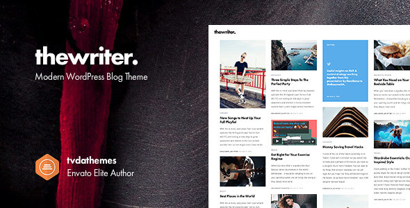 The Writer - Modern WordPress Blog Theme