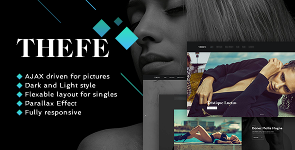 Thefe - Portfolio WordPress Theme