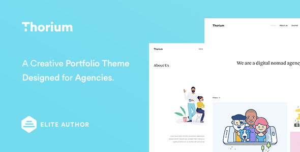 Thorium - Portfolio WordPress Theme for Freelancers and Agencies