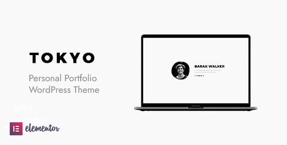 Tokyo - Personal Portfolio WordPress Theme