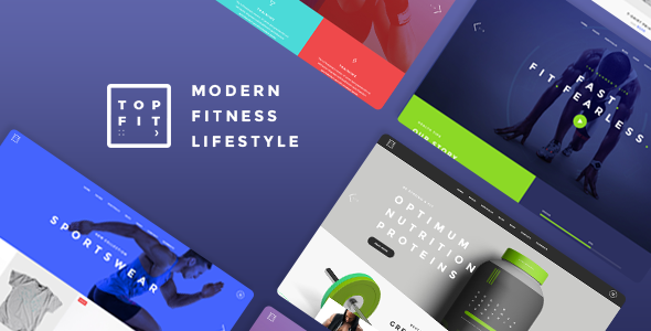 TopFit - Fitness and Gym Theme