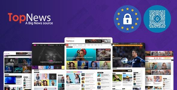 TopNews - News Magazine Newspaper Blog Viral & Buzz WordPress Theme