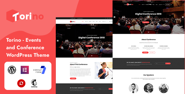 Torino - Event WordPress Theme