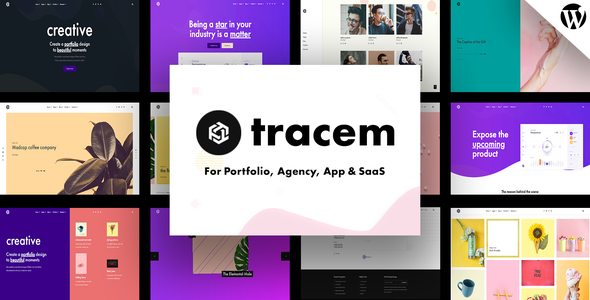 Tracem - Elementor Agency & Portfolio WordPress Theme