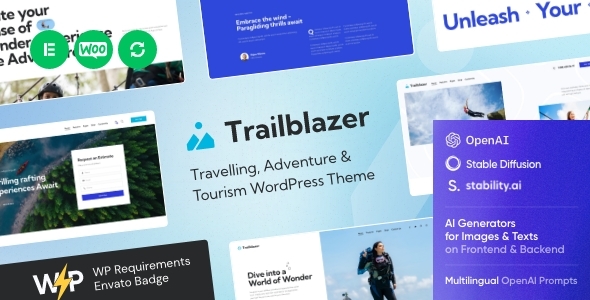 Trailblazer - Travel Theme + AI