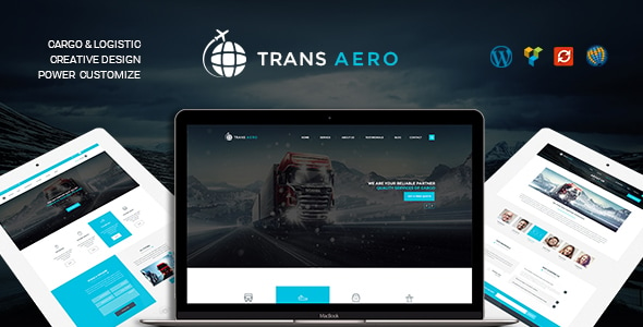 TransAero - Transport & Logistics WordPress Theme