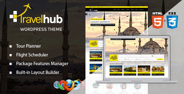 Travelhub - WordPress Travel Theme for Agencies