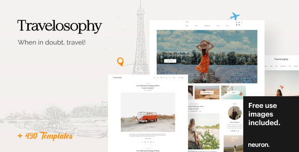 Travelosophy — Travel Blog WordPress Theme