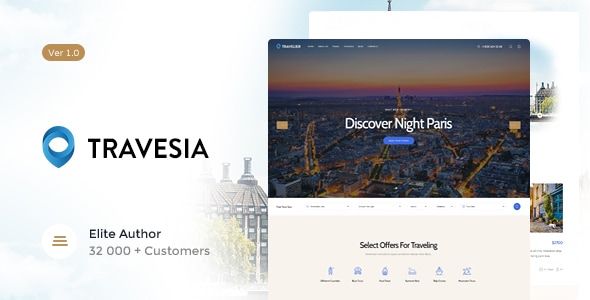 Travesia | Travel Agency and Tour Booking WordPress Theme