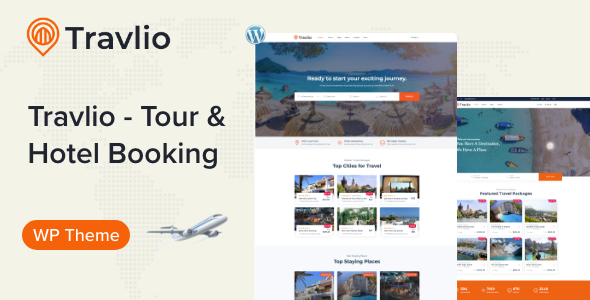 Travlio - Travel Booking WordPress Theme