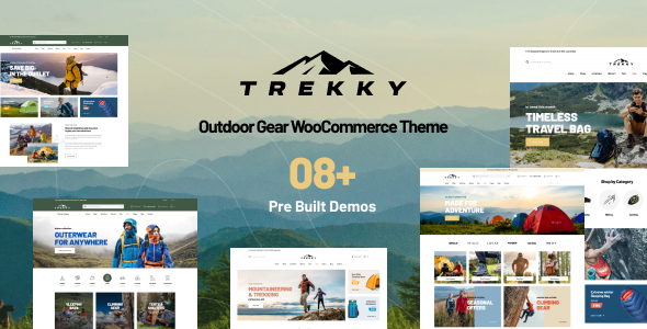 Trekky - Outdoor Gear WooCommerce Theme