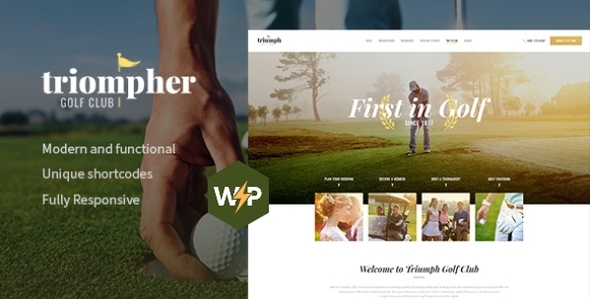 Triompher | Golf Course & Sports Club WordPress Theme