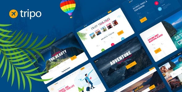 Tripo - Travel & Tourism Agencies WordPress Theme