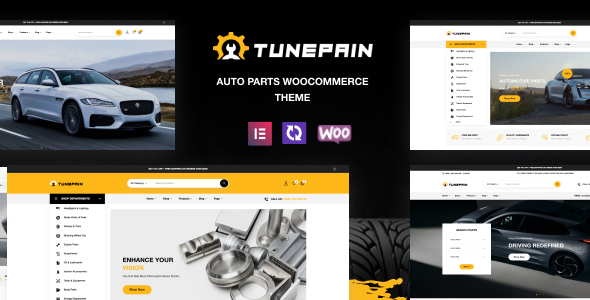 Tunepain – Auto Parts WooCommerce WordPress Theme