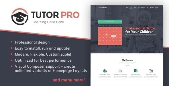 Tutor Pro |  Education WordPress