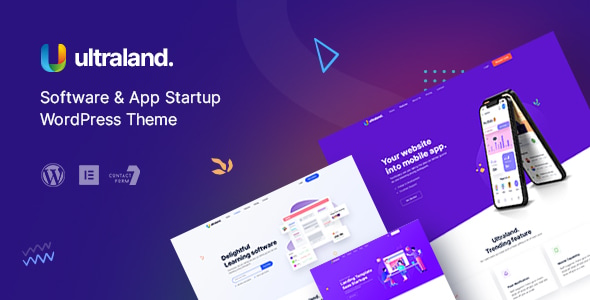 Ultraland - Software & App Startup WordPress Theme