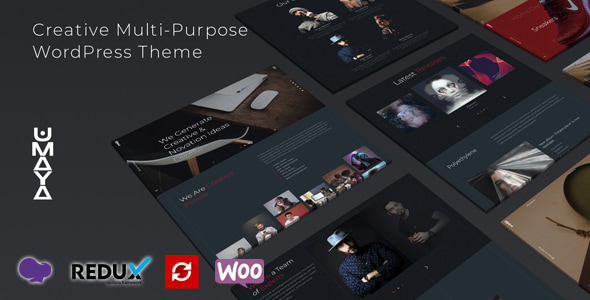 Umaya - Creative Portfolio Agency WordPress Theme