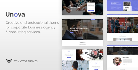 Unova - Consulting Business WordPress Theme