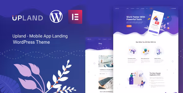 Upland - Responsive App Landing Theme