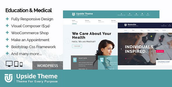 Upside - Multi purpose WordPress theme