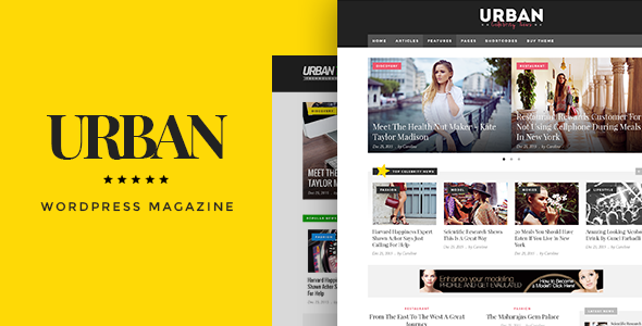 Urban - Responsive Magazine Theme