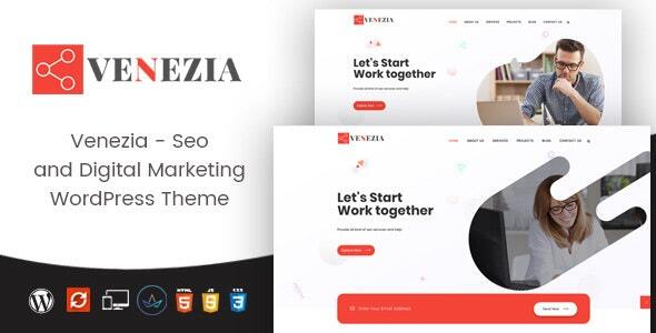 Venezia - Digital Marketing WordPress Theme