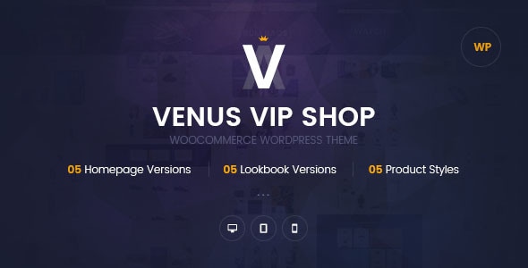 Venus - Responsive Multipurpose WordPress Theme