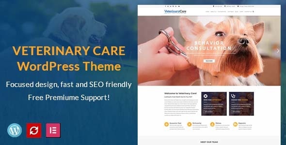 VetBox - Veterinary & Pet Care WordPress Theme