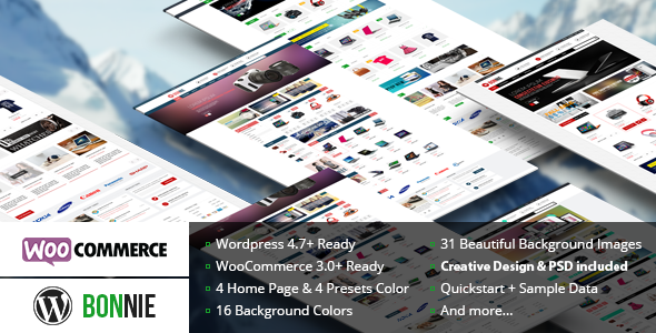 VG Bonnie - Creative WooCommerce WordPress Theme