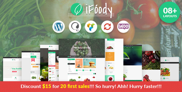 VG iFoody - Responsive WooCommerce WordPress Theme