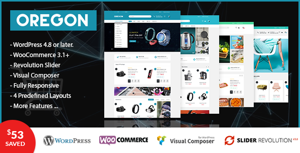 VG Oregon - Responsive WooCommerce WordPress Theme