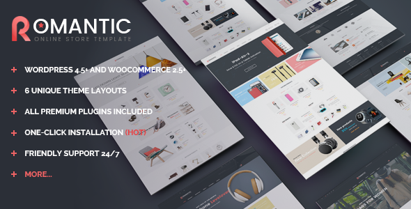 VG Romantic - Responsive Multipurpose WooCommerce Theme