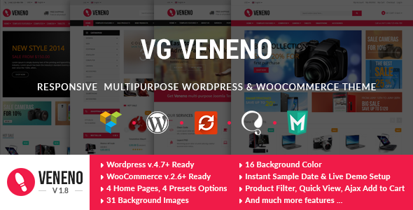 VG Veneno - Multipurpose WooCommerce Theme