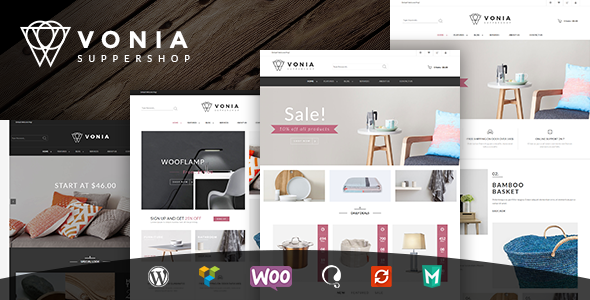 VG Vonia - Minimalist, Clean WooCommerce Theme