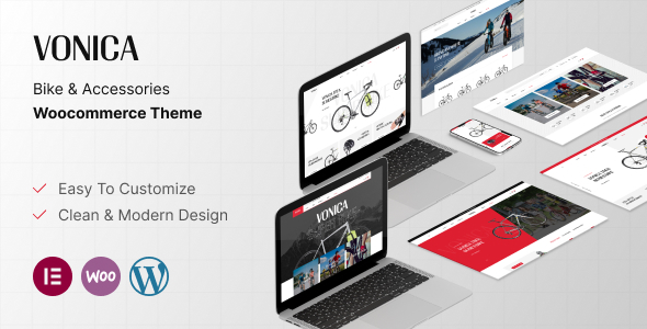 Vonica - Bike & Accessories WooCommerce Theme