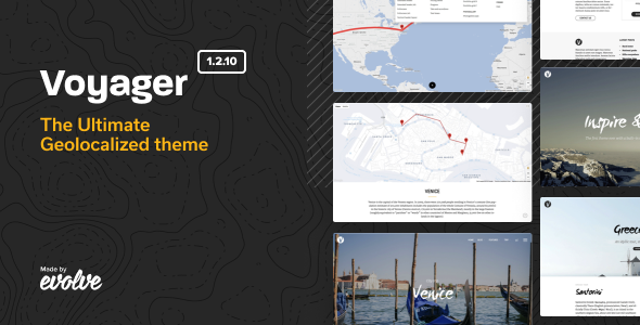 Voyager - The Geolocalized Multipurpose WP theme