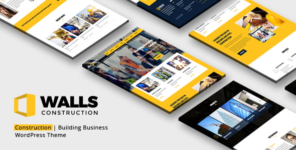 Walls WP - Construction Company WordPress Theme