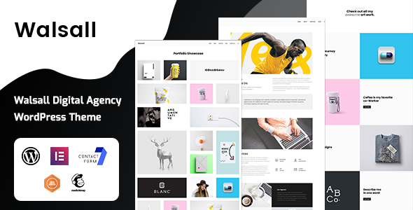 Walsall - Minimal Agency WordPress Theme