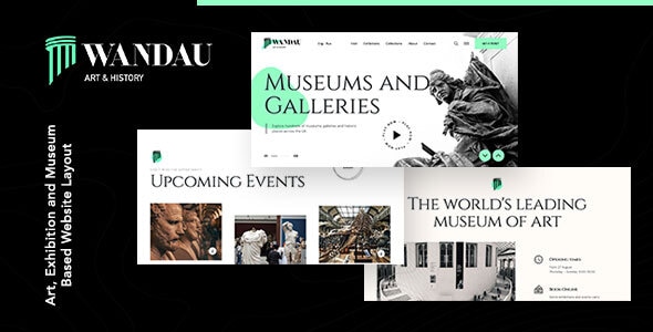 Wandau | Art & History Museum WordPress Theme