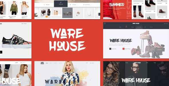 Warehouse - Multipurpose eCommerce WordPress theme