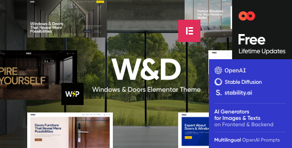 W&D - Windows & Doors Theme