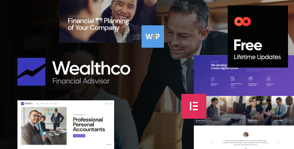 WealthCo | Business & Financial Consulting WordPress Theme