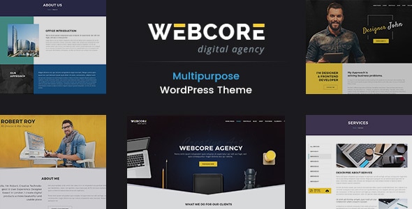 Webcore - Portfolio and Agency WordPress Theme