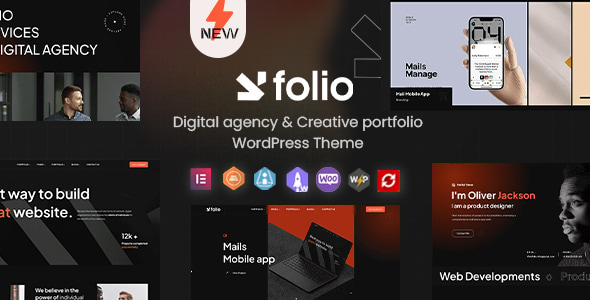 Webfolio - Creative Portfolio & Digital Agency WordPress Elementor Theme