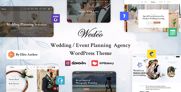 WedCo - Wedding WordPress Theme