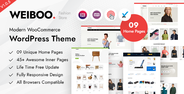 Weiboo -  WooCommerce WordPress Theme