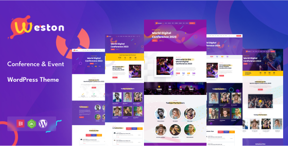 Weston - Conference & Event WordPress Theme