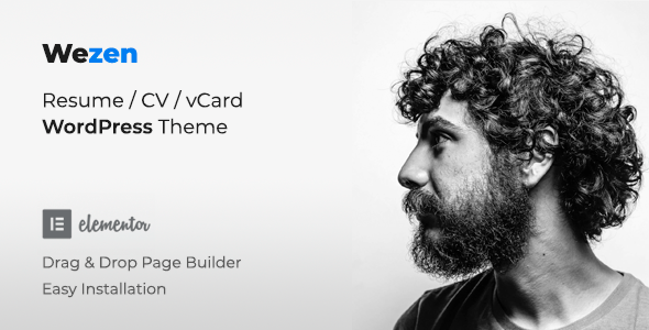 Wezen - Resume Theme