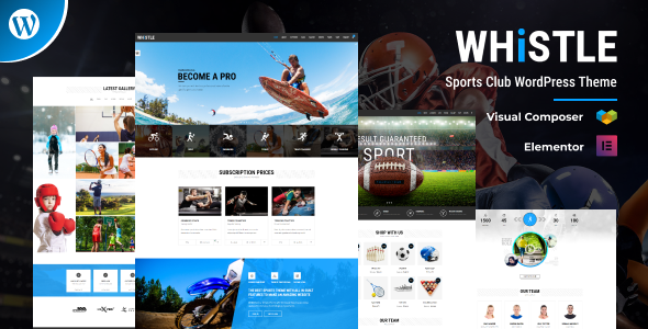 Whistle - Sports Club WordPress