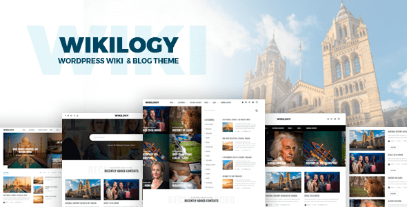 Wikilogy | Wiki & News Theme